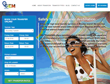 Tablet Screenshot of go-transfers.com